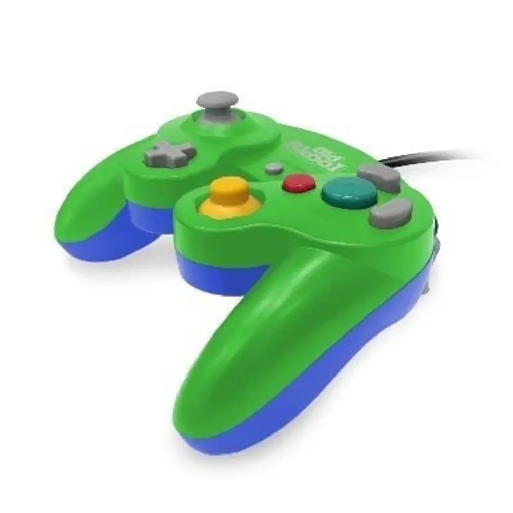 4 Gamecube Controllers - 4 Colors Bundle (NEW), Red Green Orange Pink - Nintendo